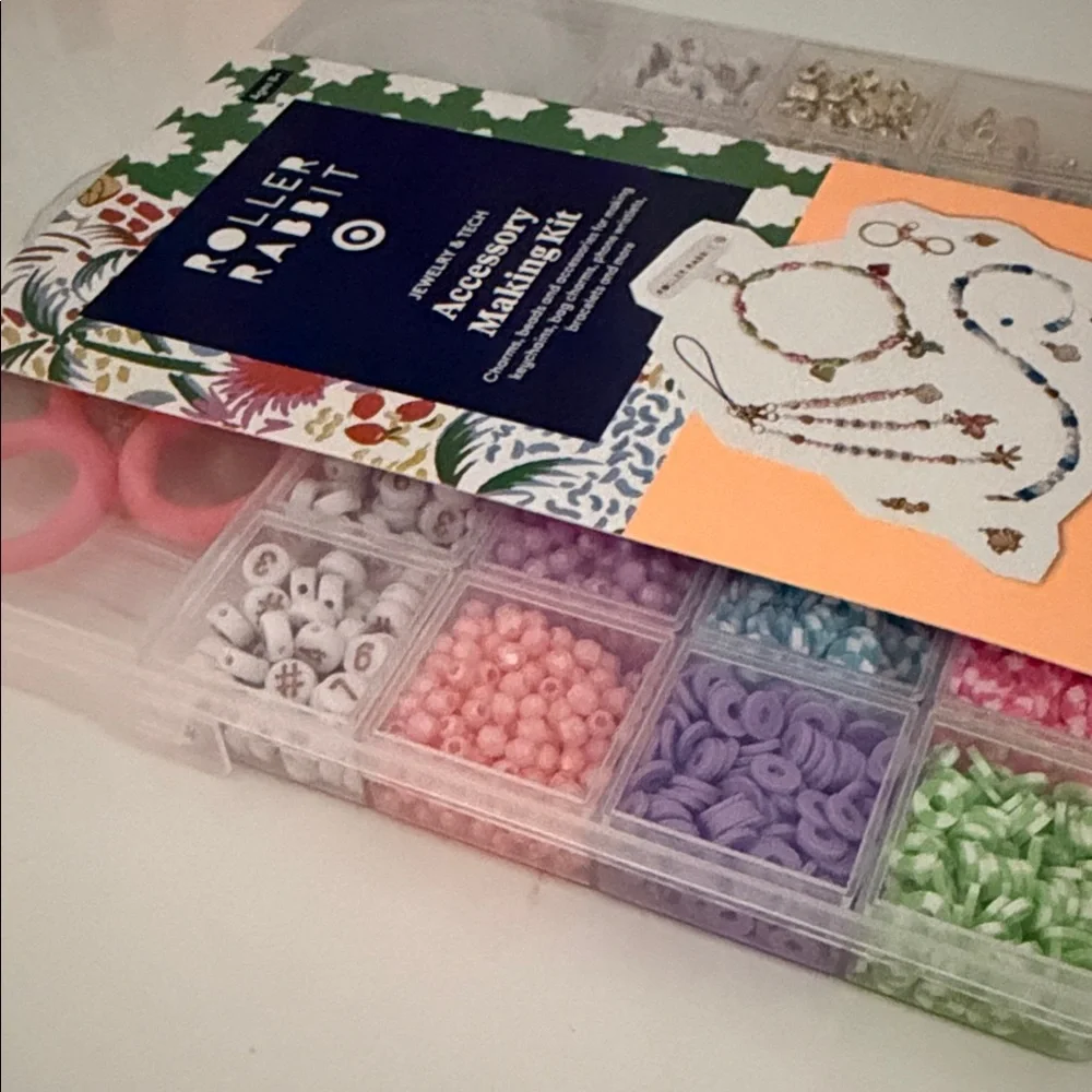 Roller Rabbit Accessory Making Kit - Multi Color Bead Set - Picture 3 of 5